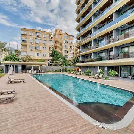 Lägenhet Qoople Royal - Cozy 1-bedroom Alanya