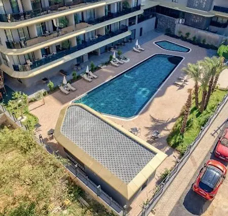 Lägenhet Qoople Royal - Cozy 1-bedroom Alanya