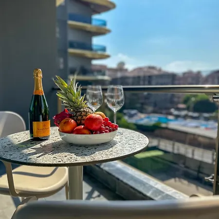 Qoople Royal - Cozy 1-bedroom Lägenhet Alanya
