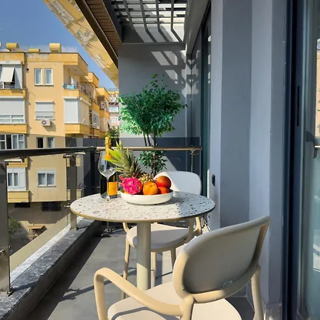 Lägenhet Qoople Royal - Cozy 1-bedroom Alanya